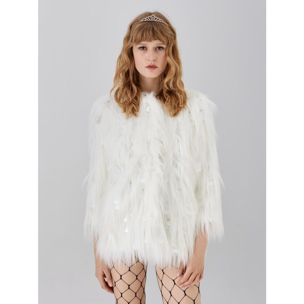 alabama Muse Giacca Ross Gold off white 40/US4